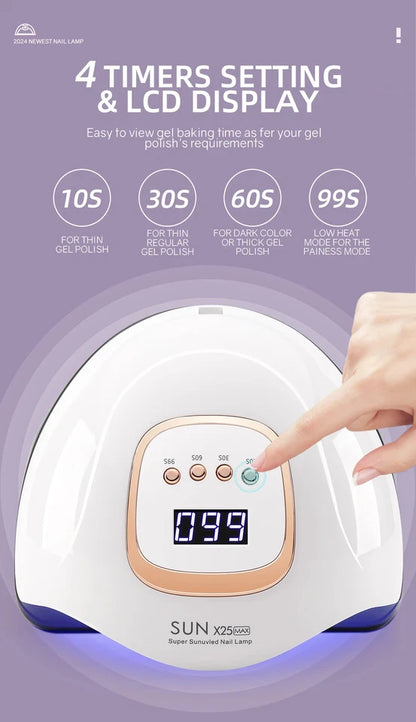 380W 81 Leds Nail Dryer UV Lamp Nail Curing Lamp Manicure Lamp For Fingernails