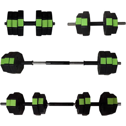 Adjustable Dumbbell Set OF 2 In 1 Adjustable Dumbbell Set With Iron Handle NEW