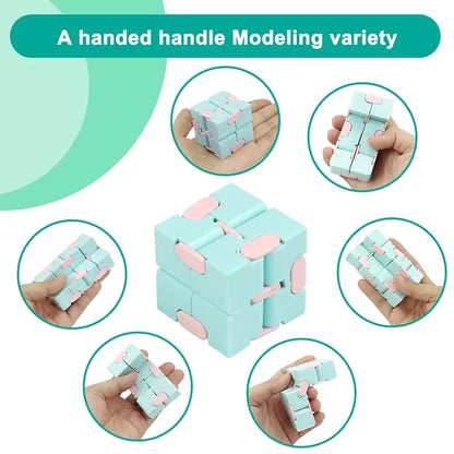 Magic Puzzle Cube Anti Stress Relief Toys For Adult kids Cube Blocks Sensory Toy