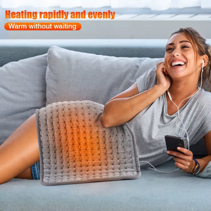 Electric Heating Pad Warmer Blanket Mat Heated Cushion Heated Pads for Waist Back Abdome Leg Shoulder Hand