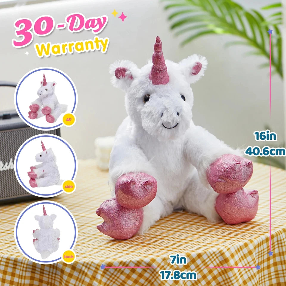 Glowing Unicorn Plush Toy Cuddly Unicorn Stuffed Animal With Lights Mother's Day Favors
