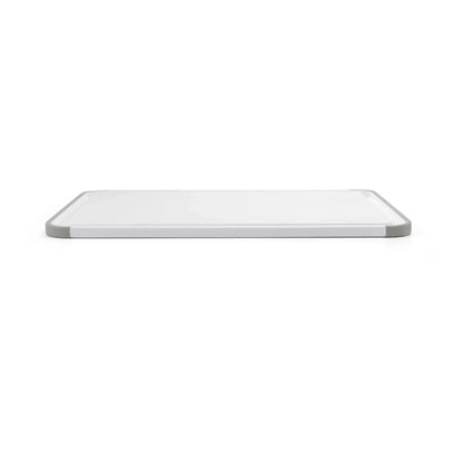 11x14 Inch White Plastic Cutting Board Non-Slip Surface for Kitchen Prep Dishwasher Safe