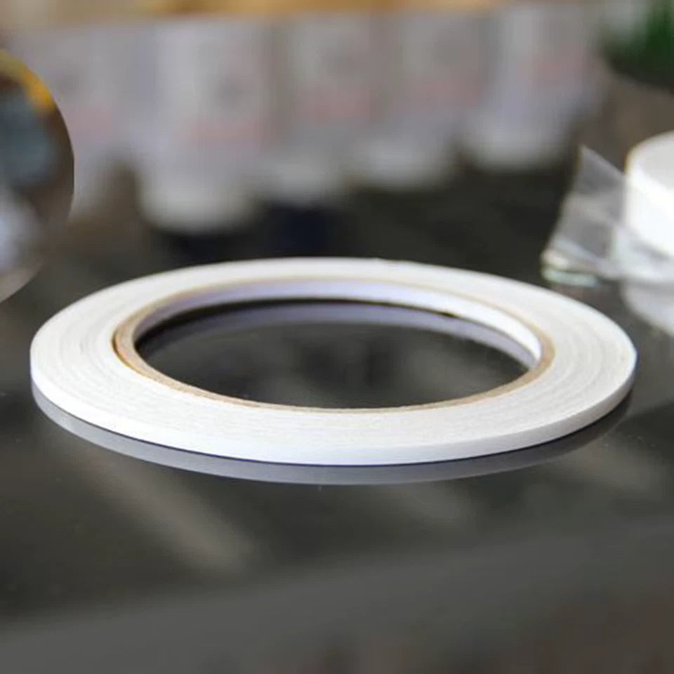 3mm Strong Adhesive Sticker Firm Double Sided Adhesive Tape White Point Drilling Tool for Scrapbooking Card
